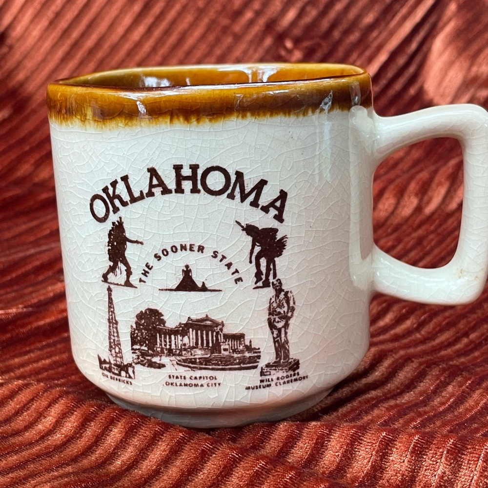 Vintage Mug: Oklahoma